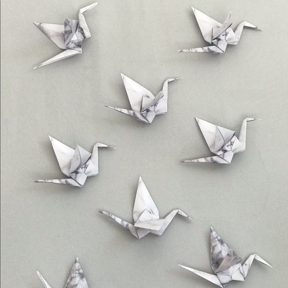 Floating Origami Wallhanging - Picture 2 of 3